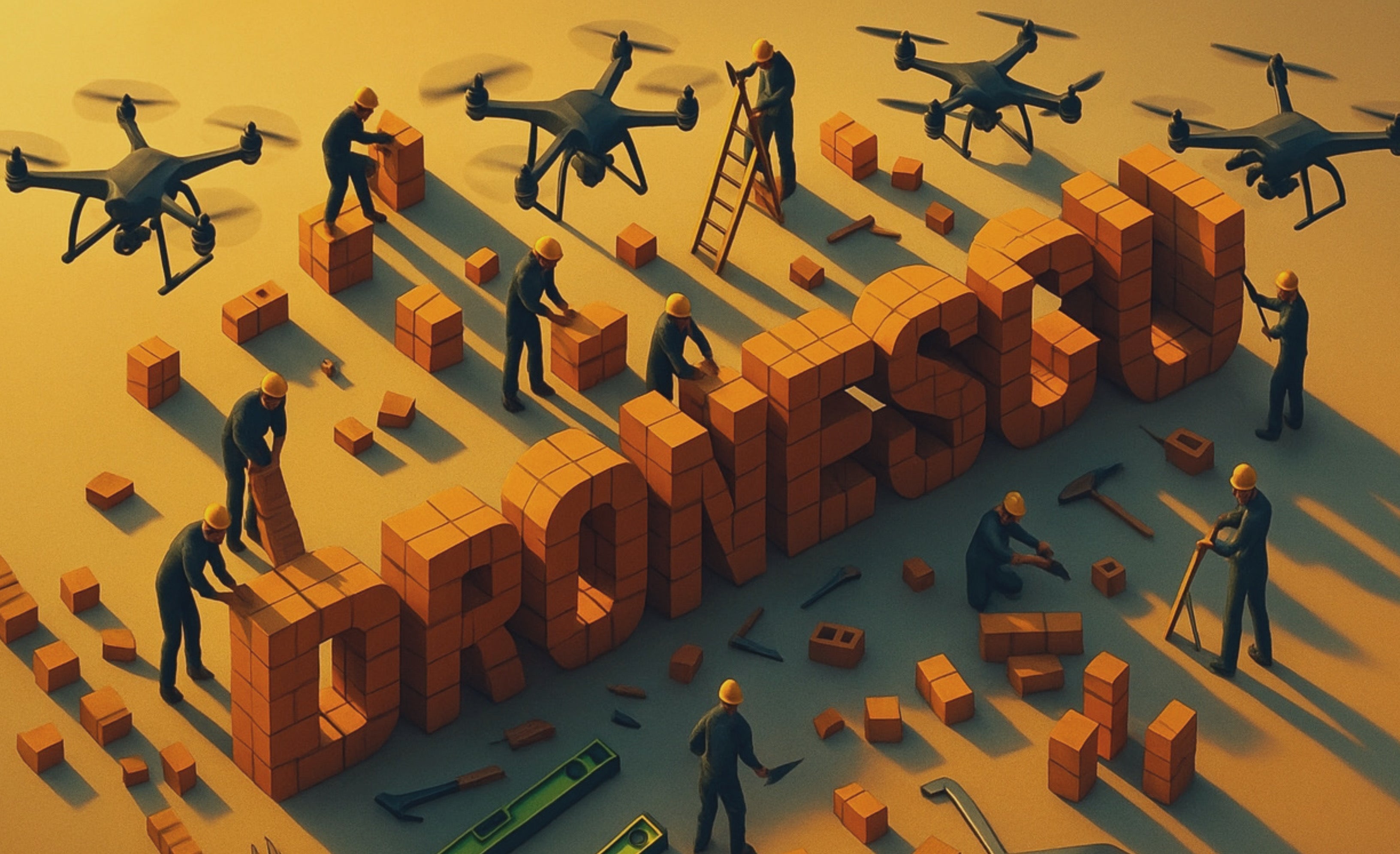 Dronă profesională cu filmare 4K – Dronescu România