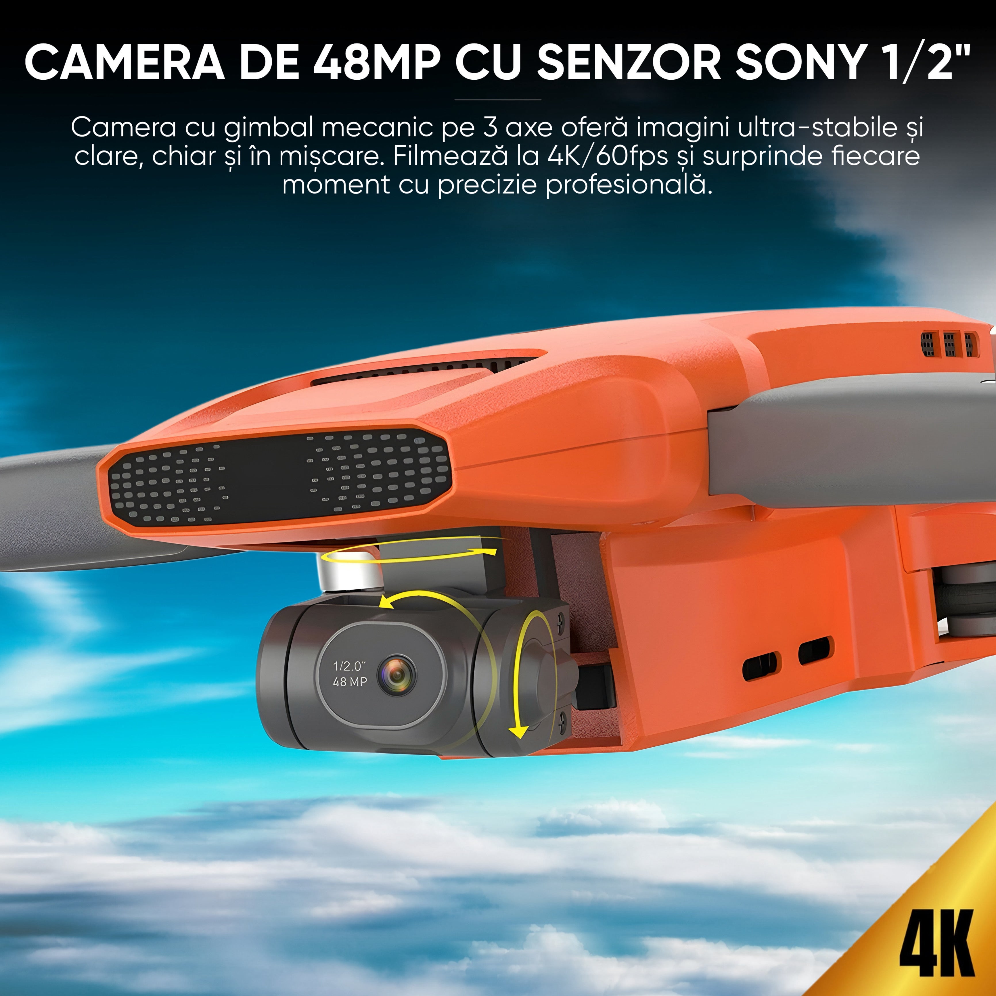 FIMI MINI 3 drona profesionala usoara cu 4K HDR