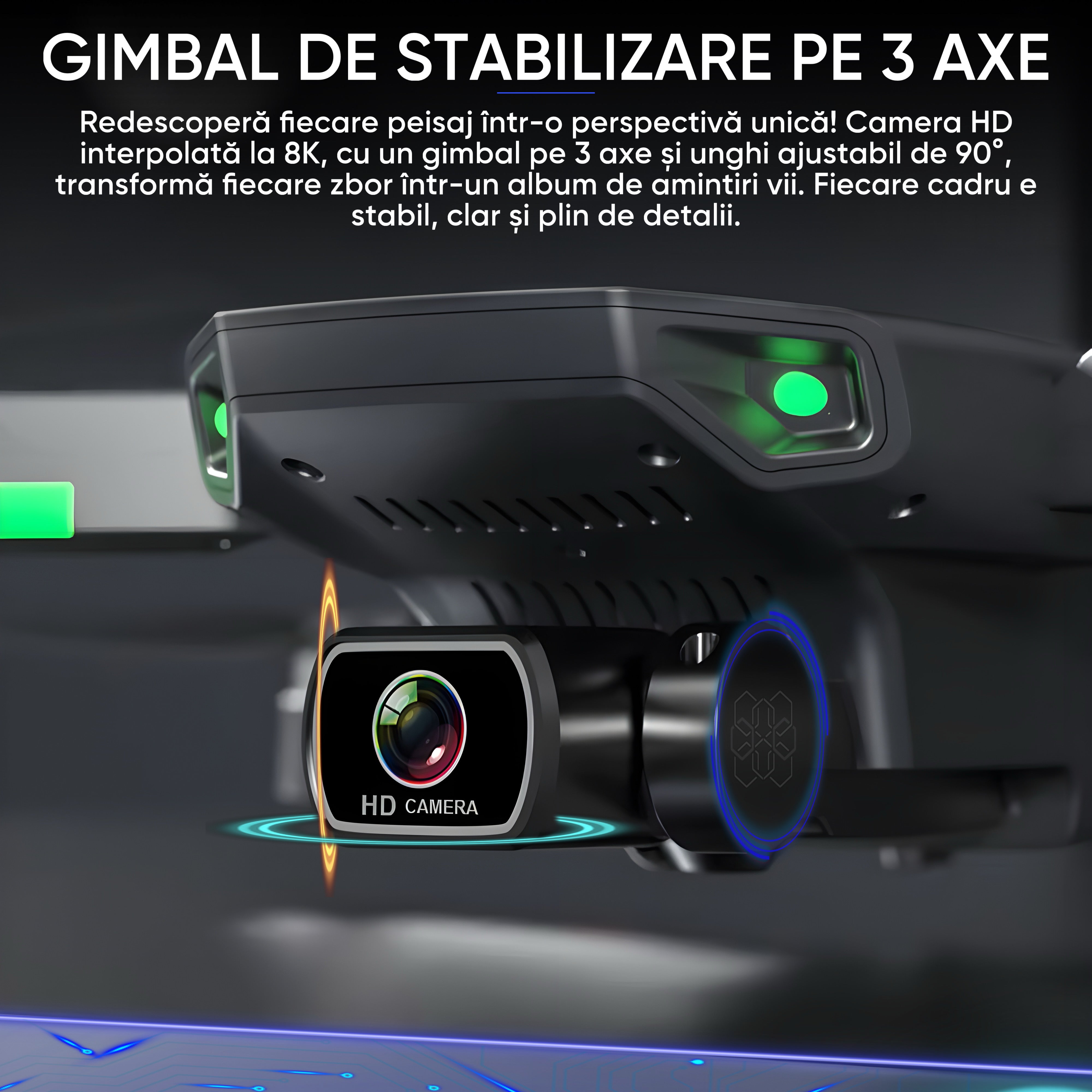 Drona HexaCraft DRACON MK1, cu GPS, Gimbal pe 3 axe