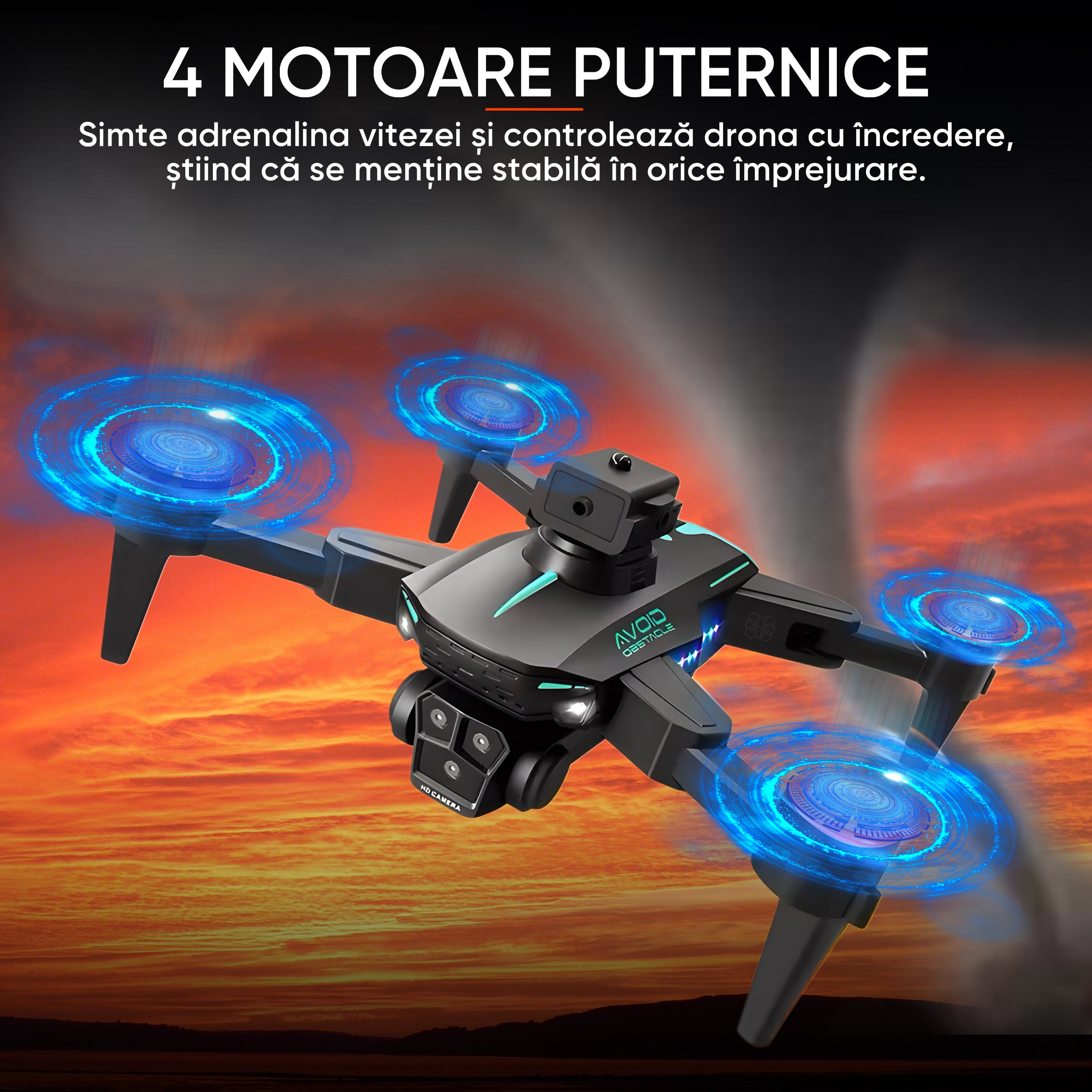 Drona HexaCraft, model AirNinja, 3 Camere 3MP