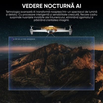 Drona profesioanala FIMI X8 Tele Max Combo – Camera Duala Sony 48MP, Zoom Hibrid 30X, Filmare 4K/60fps, 2 Baterii, Timp Zbor 47 Minute, Transmisie Video 20Km