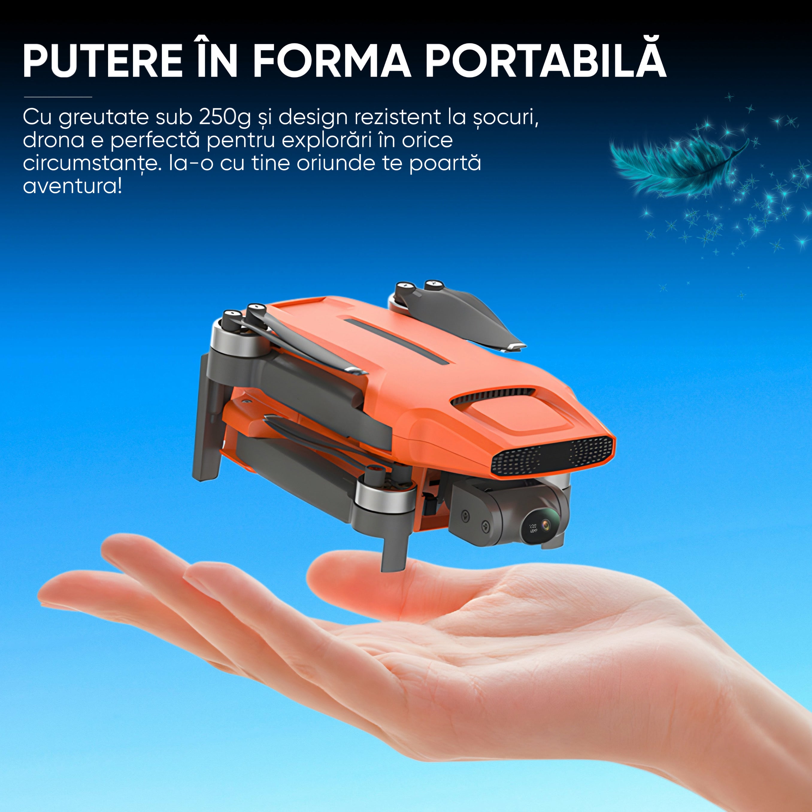 FIMI MINI 3 drona profesionala usoara cu 4K HDR