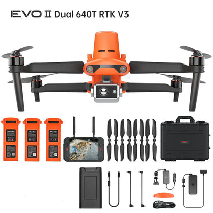 Autel EVO II Dual 640T RTK V3 – Drona termica profesionala cu camera 8K si pozitionare centimetrica RTK