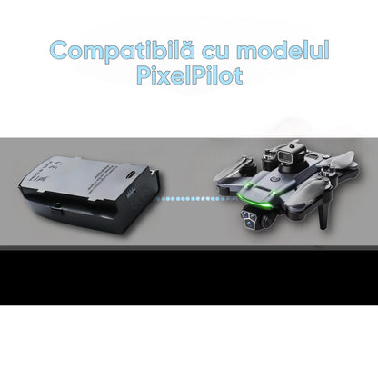 Baterie reincarcabila pentru drone, Li-Po, compatibila cu HexaCraft PixelPilot, 7.4V 3000mAh, Timp extins de zbor