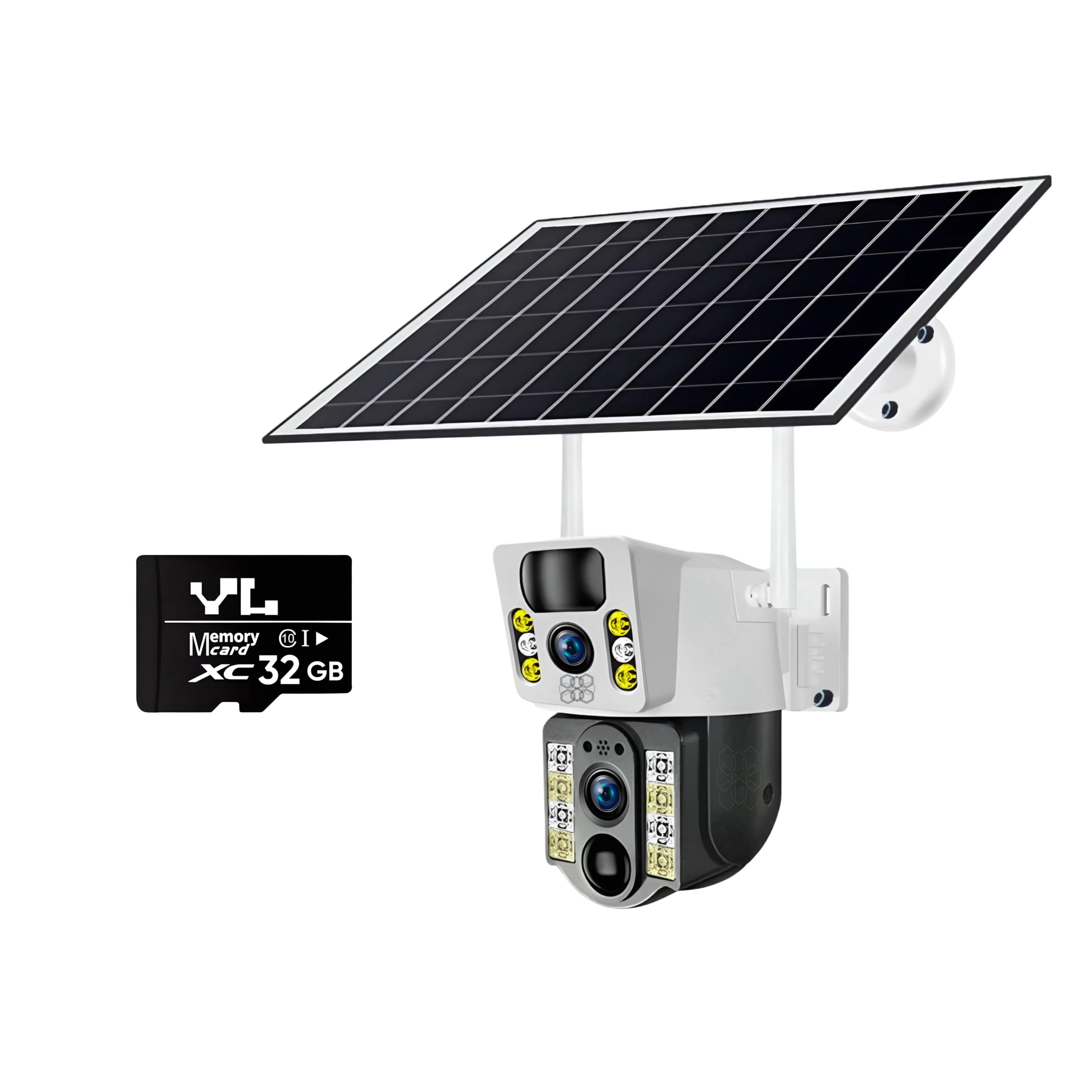 Camera de supraveghere cu energie solara ULTRA HD, HexaEye