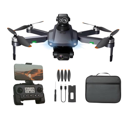 Drona Profesionala, Dronescu, AltusAir, GPS, 5G, Camera Duala 6k, Distanta maxima 3 KM, Evitare obstacole 360, Material premium rezistent la coliziuni, Return to home, Smart Follow, Negru