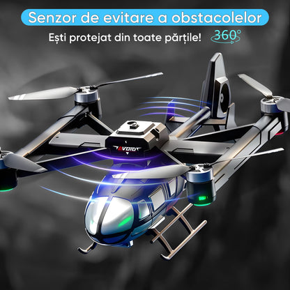Drona HexaCraft, model FlyNova tip elicopter, Camera duala HD