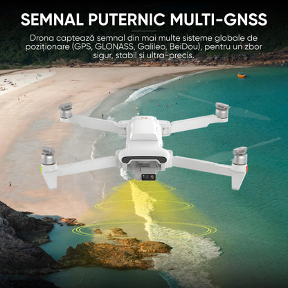 Drona profesioanala FIMI X8 Tele Max Standard – Camera Duala Sony 48MP, Zoom Hibrid 30X, Filmare 4K/60fps, Timp Zbor 38 Minute, Transmisie Video 20Km