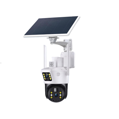 Camera de supraveghere HexaEye 2in1 cu Panou Solar inclus 8000mAh, 8MP