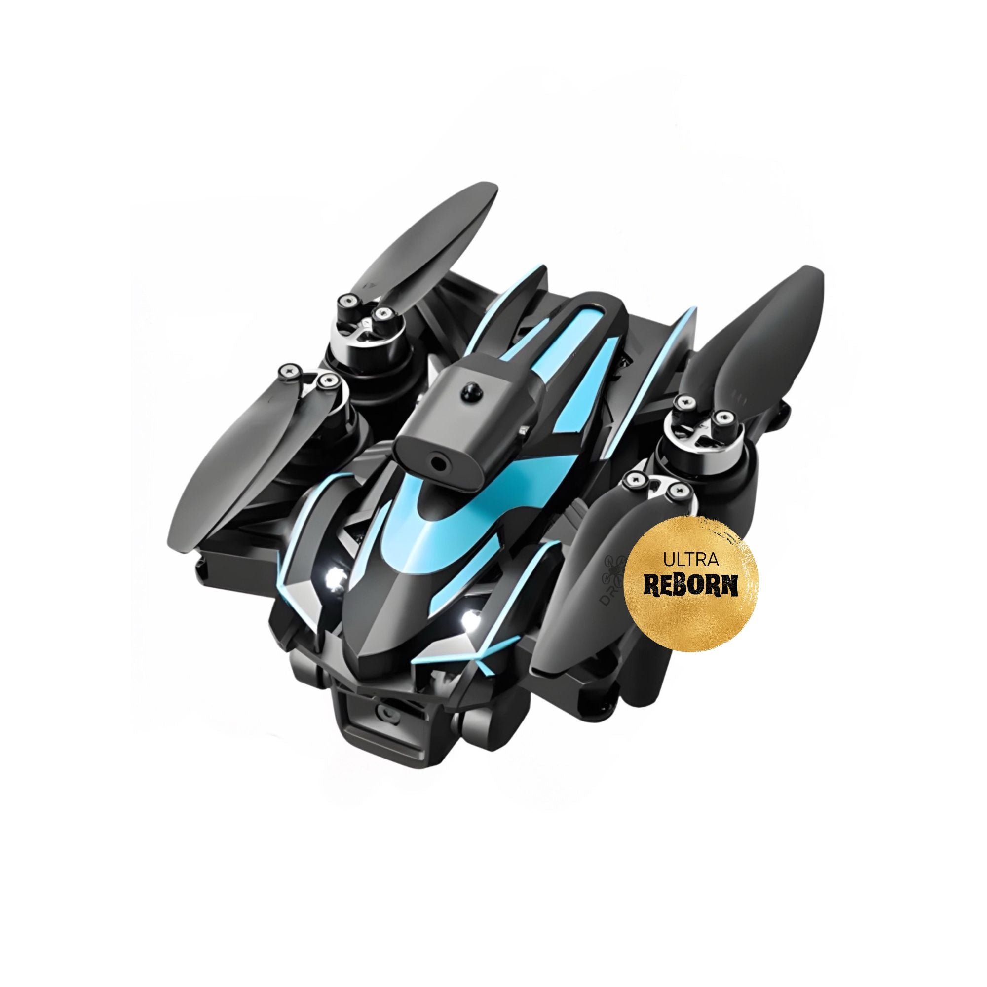 Drona cu camera HD, model IFAero ULTRA, Telecomanda cu ecran integrat, REBORN