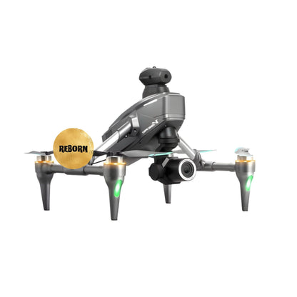 Drona Toucan, Original Dronescu, Camera duala, pentru copii si adulti, REBORN