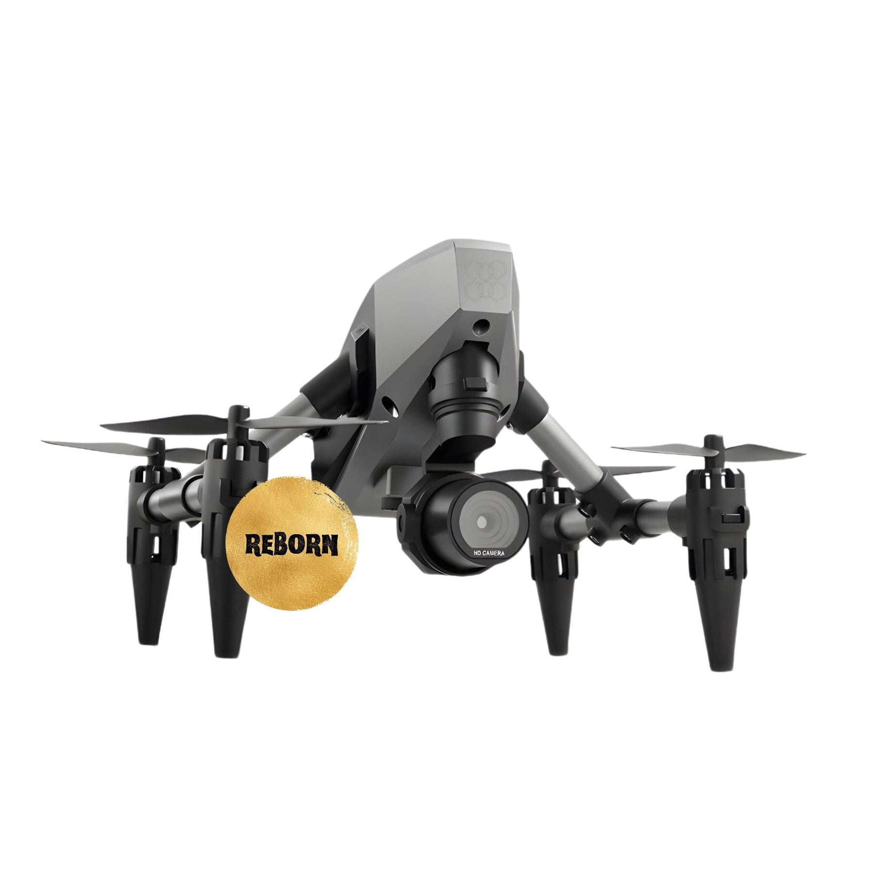 Mini drona model XD1 FlyTron, Camera duala HD Wide, REBORN