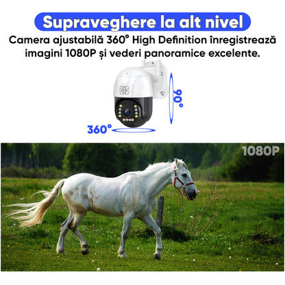 Camera de supraveghere wireless Smart Wi-FI, HexaEye, Full HD 1080P